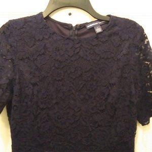 American Living Lace Overlay Dress, size 8